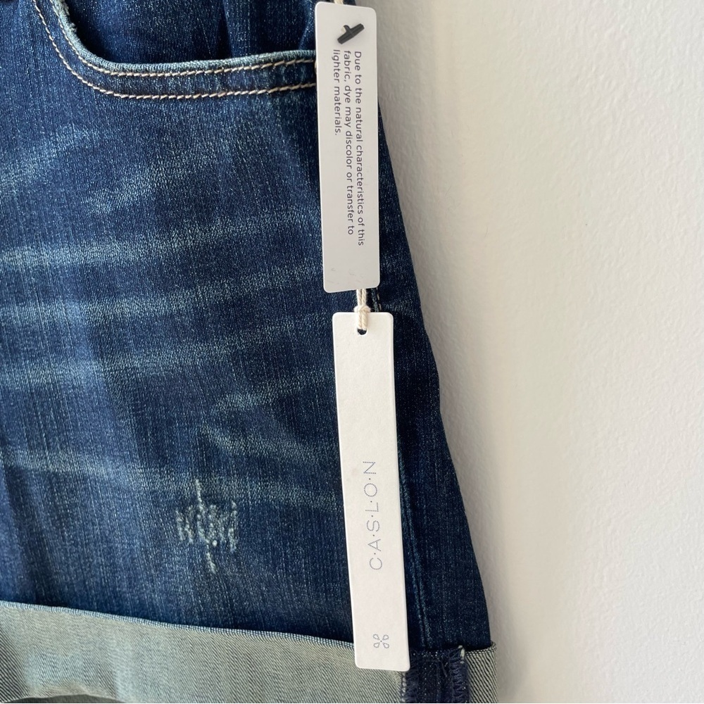 NWT Caslon (Nordstrom) Denim Boyfriend Shorts, Women’s Size 29 - Picture 6 of 11